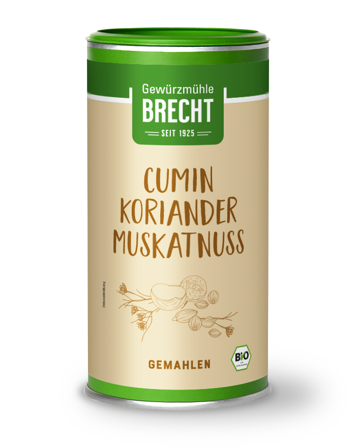 4008920633618 - Gewürzmühle Brecht Cumin-Koriander-Muskatnuss 220 g