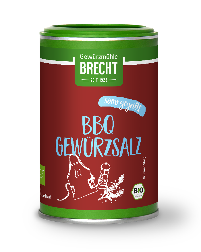 4008920664216 - Gewürzmühle Brecht BBQ Gewürzsalz 130 g