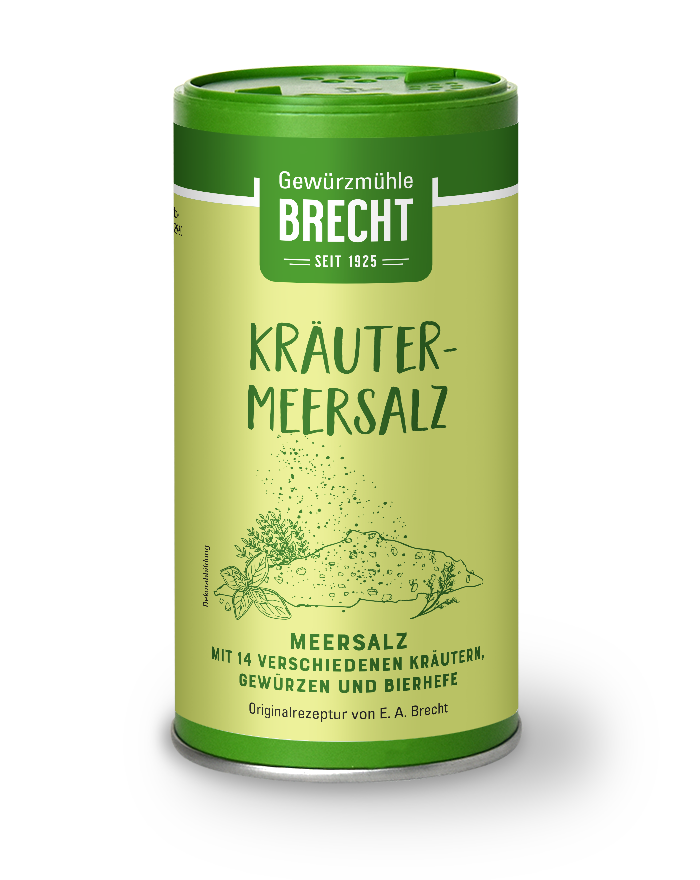 4008920671412 - Gewürzmühle Brecht Kräuter-Meersalz 200 g