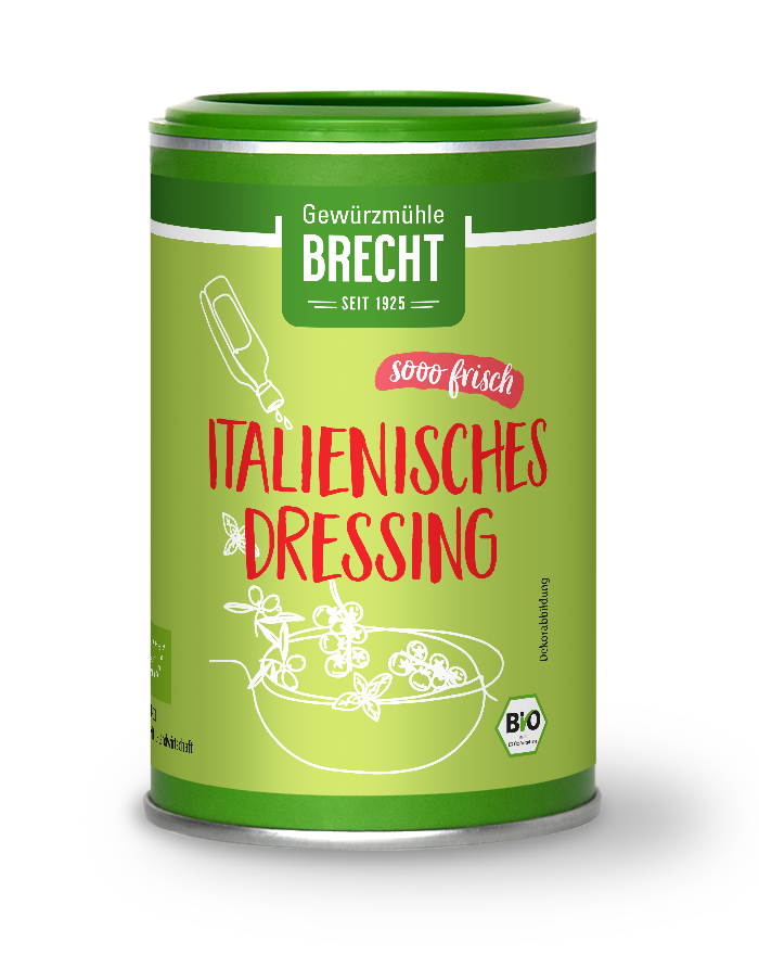 4008920686218 - Gewürzmühle Brecht Italienisches Dressing 50 g