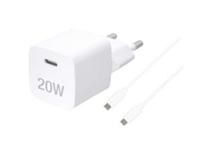 4008928640083 - TCVVUSBCPD20W usb-c® Adapter 20 w Innenbereich Ausgangsstrom (max) 3 a usb-c® Buchse Anzahl - Vivanco