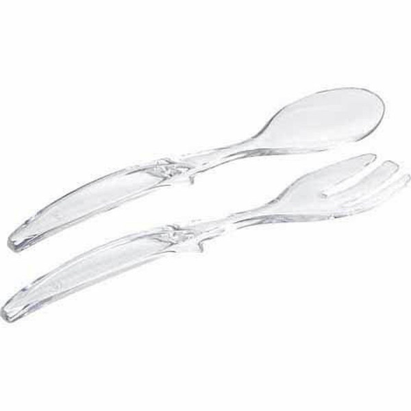 4009049225913 - Emsa 2er-Set Salatbesteck Vienna in Transparent - (L)30 cm