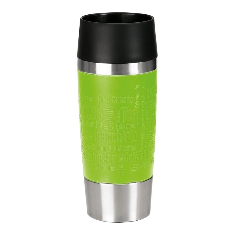 4009049358888 - Emsa Thermobecher Travel Mug Edelstahl Edelstahl 360°Trinköffnung 4h heiß 8h kalt 360 ml grün