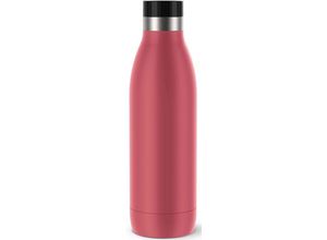 4009049545721 - Emsa Isolierflasche Bludrop Quick-Press Verschluss 360° Trinkgenuss 12 h warm 24 h kühl 07 L rosa