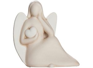 4009079307733 - GILDE Engelfigur Engel Gabi mit Herz (1 St) beige|weiß