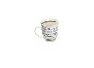 4009079466133 - Porzell Jumbo-Tasse Omabei dir - Gilde