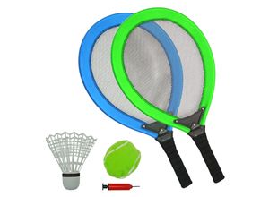 4009197015718 - Jumbo-Tennis-Set blau grün