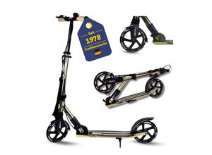 4009197093914 - Scooter 205er Rolle mit Tragegriff schwarz gold