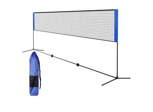 4009197411824 - Volleyballnetz Outdoor 4 in 1 I Badmintonnetz 310cm breit I Badminton Netz Garten höhenverstellbar