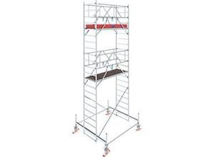 4009199773036 - Alu-Fahrgerüst Stabilo Serie 100 200 kg m² TÜV-geprüft gebremste Rollen B 750 x T 2000 x H 6500 mm