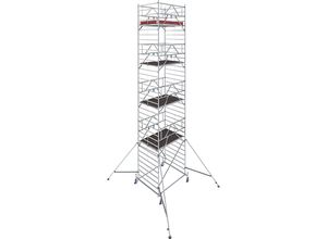 4009199781086 - Krause 781086 FahrGerüst Aluminium Rollgerüst fahrbar Arbeitshöhe (max) 1040 m Silber 358 kg