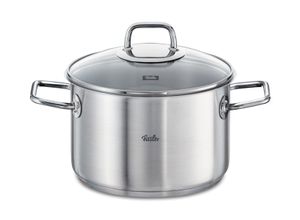 4009209344041 - Kochtopf FISSLER viseo Töpfe Gr 57 l + Ø 24 cm silberfarben Induktion