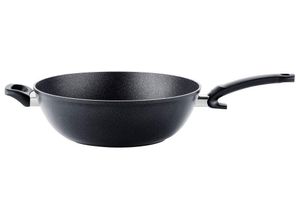 4009209382395 - Wok FISSLER Adamant Pfannen Gr Ø 32 cm schwarz Woks induktionsgeeignet kratzfeste Antihaft-Beschichtung Made in Germany