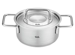 4009209396088 - Kochtopf Pure  Silber  Metall  19 L  Made in Germany  breiter Schüttrand  Kochen Töpfe Kochtöpfe