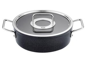 4009209396279 - Bratentopf FISSLER Adamant Töpfe Gr 31 l + Ø 24 cm + Höhe 13 cm schwarz Bratentöpfe Made in Germany