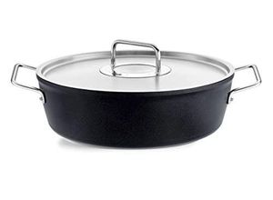 4009209399546 - Bratentopf FISSLER Adamant Töpfe Gr 31 l + Ø 24 cm + Höhe 13 cm schwarz Bratentöpfe Made in Germany