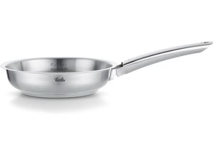 4009209400365 - Bratpfanne FISSLER Pure Collection Pfanne 20cm Pfannen Gr Ø 20 cm + Höhe 85 cm silberfarben Superthermic Boden backofengeeignet (bis 230C) Made in Germany