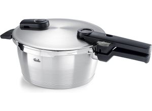 4009209401218 - Schnellkochtopf FISSLER Vitaquick Premium Töpfe Gr 35 l + Ø 22 cm + Höhe 15 cm silberfarben Schnellkochtöpfe Premium Qualität – Made in Germany