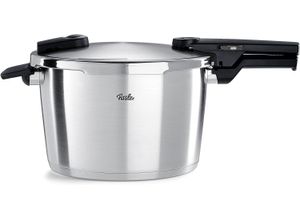 4009209401287 - Schnellkochtopf FISSLER Vitaquick Premium Töpfe Gr 8 l + Ø 26 cm + Höhe 215 cm silberfarben Schnellkochtöpfe Premium Qualität – Made in Germany