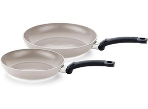 4009209404172 - Pfannen-Set Ceratal® Classic Set 2tlg Pfanne 24cm+28cm Aluminium (Set 2-tlg Pfanne 24 cm + Pfanne 28 cm) ceratal Beschichtung cookstar Allherdboden  Made in Germany grau