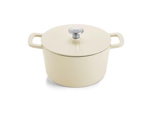 4009209405117 - Bräter FISSLER Moments Collection Töpfe Gr 45 l + Ø 23 cm + Höhe 17 cm weiß Bräter Deckel mit AromaStar Kondensatfunktion