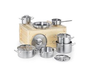 4009209406121 - Topf-Set 7-teilig silber