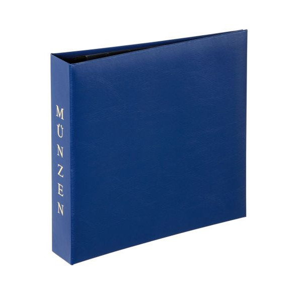 4009212001177 - 30220-06 24x25cm 520-524 Münzalbum Kunstleder blau 4009212001177 Pagna