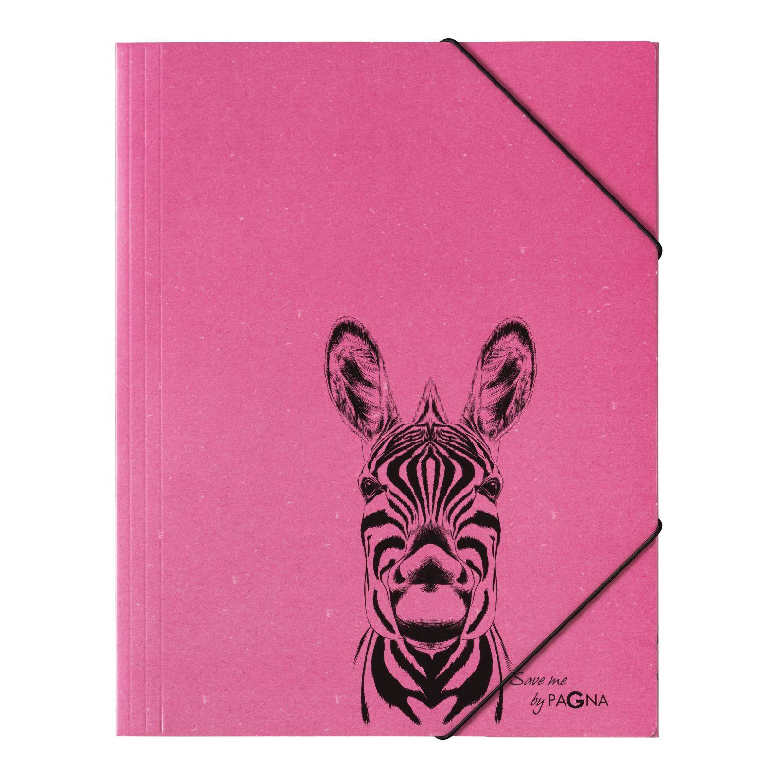 4009212059154 - PAGNA Gummizugmappe A4 PPKarton3 Einschlagklapp Zebra 4009212059154 - PAGNA Gummizugmappe A4 PPKarton3 Einschlagklapp Zebra