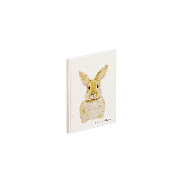 4009212063540 - Notizbuch Hase DIN A5 punktraster beige Hardcover 128 Seiten 4009212063540 PAGNA