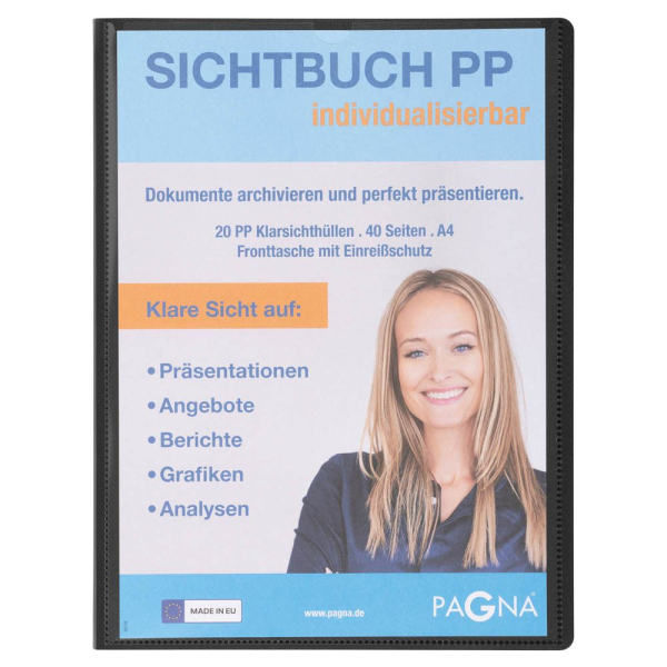4009212065223 - Office Sichtbuch DIN A4 20 Hüllen schwarz 4009212065223 Pagna 4009212065223 - Office Sichtbuch DIN A4 20 Hüllen schwarz 4009212065223 Pagna