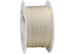 4009236003133 - PRAESENT Seidenband 4641025-104 Champagner 10 mm x 25 m 2 Stück