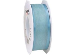 4009236003324 - PRAESENT Organza 4834025-602 Hellblau 40 mm x 25 m 2 Stück