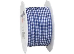 4009236018458 - PRAESENT Motivband 6191020-614 Royalblau Weiß 10 mm x 20 m 2 Stück