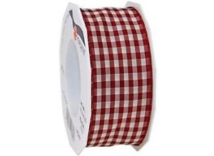 4009236018823 - PRAESENT Motivband 6194020-619 Bordeaux Créme 40 mm x 20 m 2 Stück