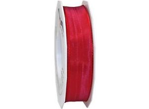 4009236036438 - PRAESENT Seidenband 4642525-916 Himbeere 25 mm x 25 m 2 Stück