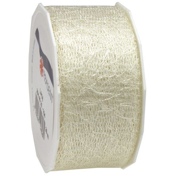 4009236046284 - Geschenkband Zierband Lace 3044020-104 40mm x 20m creme 4009236046284 20 Meter