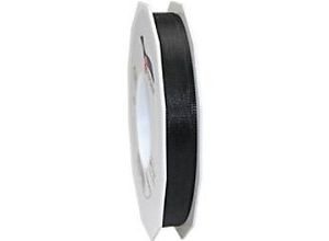 4009236052216 - PRAESENT Taftband 6051550-613 Schwarz 15 mm x 50 m 2 Stück