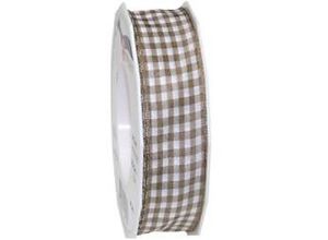 4009236069016 - PRAESENT Motivband 6192520-104 Taupe Weiß 25 mm x 20 m 2 Stück