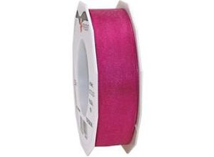 4009236104168 - PRAESENT Organza 6072525-169 Magenta 25 mm x 25 m 2 Stück