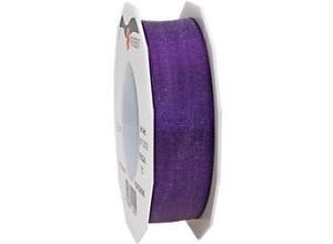 4009236104250 - PRAESENT Organza 6072525-710 Violett 25 mm x 25 m 2 Stück