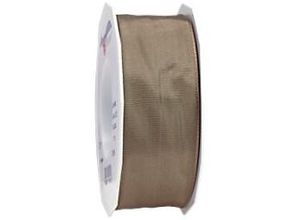 4009236106193 - PRAESENT Seidenband 4644025-115 Taupe 40 mm x 25 m 2 Stück