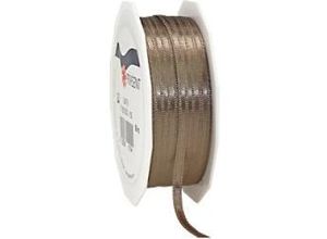 4009236112194 - PRAESENT Doppelsatin 7180350-105 Taupe 3 mm x 50 m 2 Stück