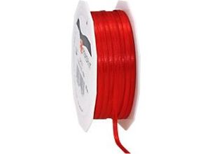 4009236112279 - PRAESENT Doppelsatin 7180350-609 Rot 3 mm x 50 m 2 Stück