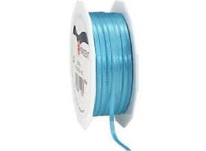 4009236112309 - PRAESENT Doppelsatin 7180350-612 Aquamarin 3 mm x 50 m 2 Stück