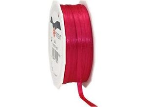 4009236112552 - PRAESENT Doppelsatin 7180650-606 Magenta 6 mm x 50 m 2 Stück