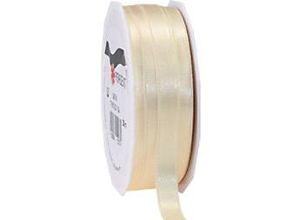 4009236112774 - PRAESENT Doppelsatin 7181025-104 Créme 10 mm x 25 m 2 Stück