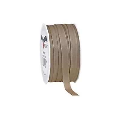 4009236121226 - PRAESENT Taftband 6051050-105 Taupe 10 mm x 50 m 2 Stück