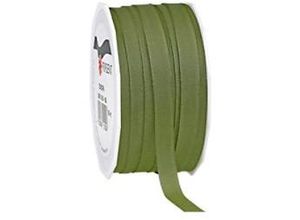 4009236127488 - PRAESENT Taftband 6051050-621 Olive 10 mm x 50 m 2 Stück