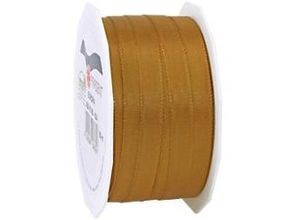 4009236143976 - PRAESENT Taftband 6051050-634 Gold 10 mm x 50 m 2 Stück