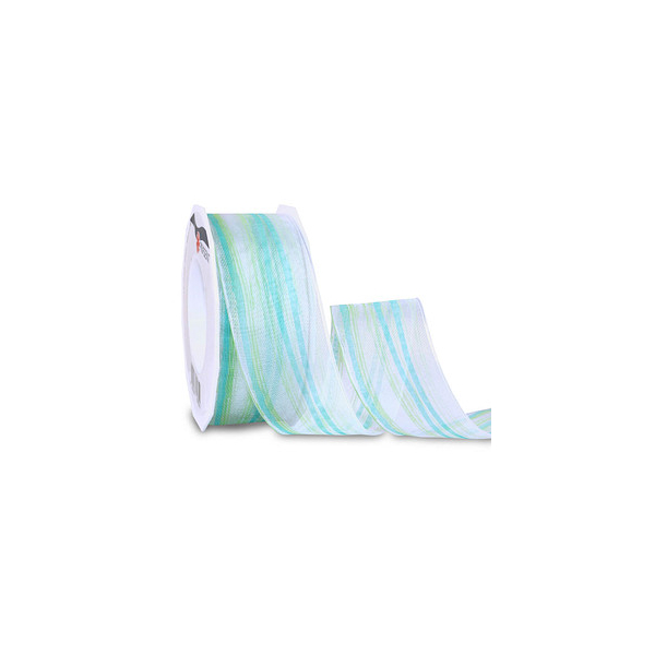 4009236151063 - Geschenkband BORNEO ORGANZA matt und transparent blau 20 mm x 20 m 4009236151063 PRÄSENT